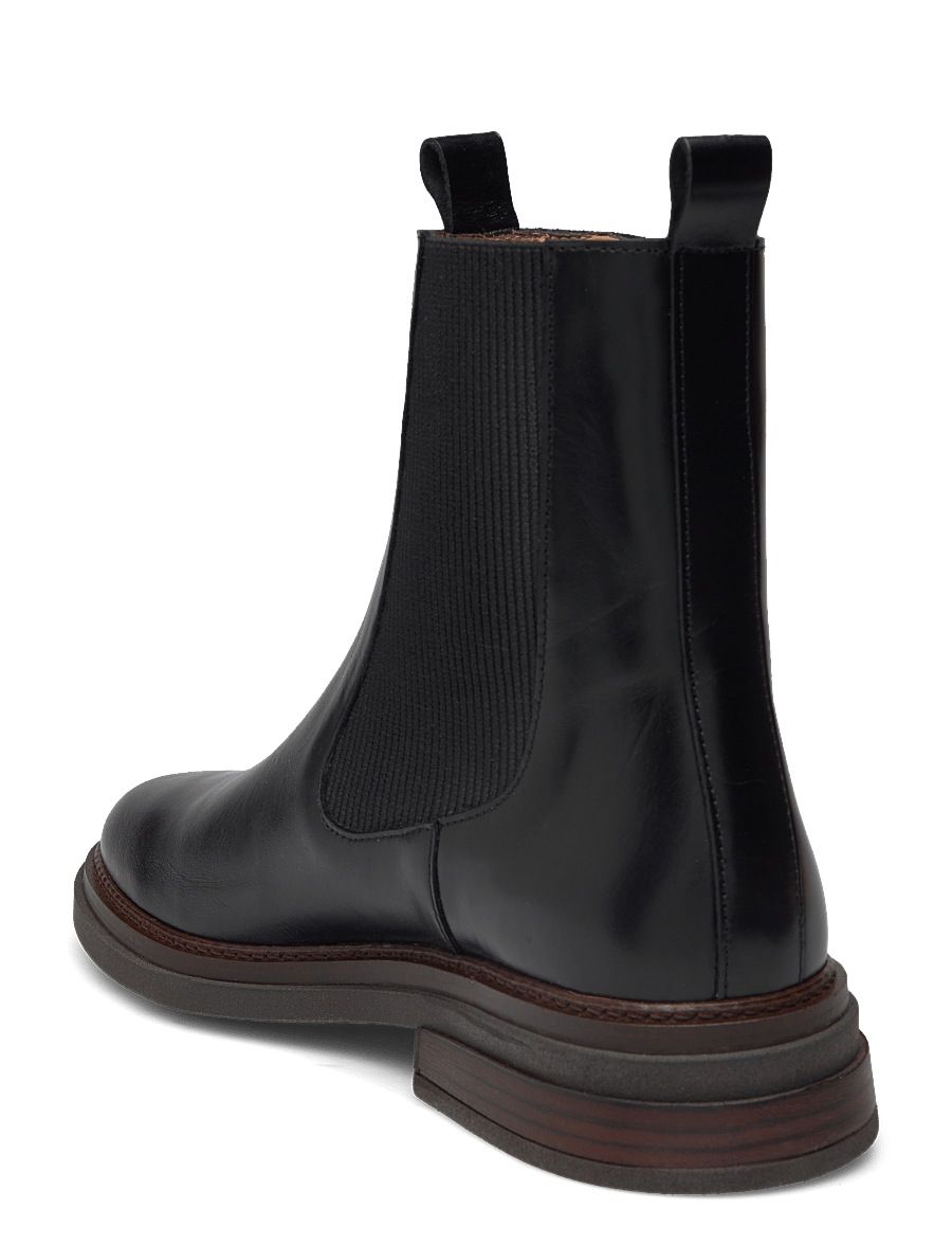 ANGULUS - Booties - flat - with elastic - flache stiefeletten - 1835/019 black /black - 3