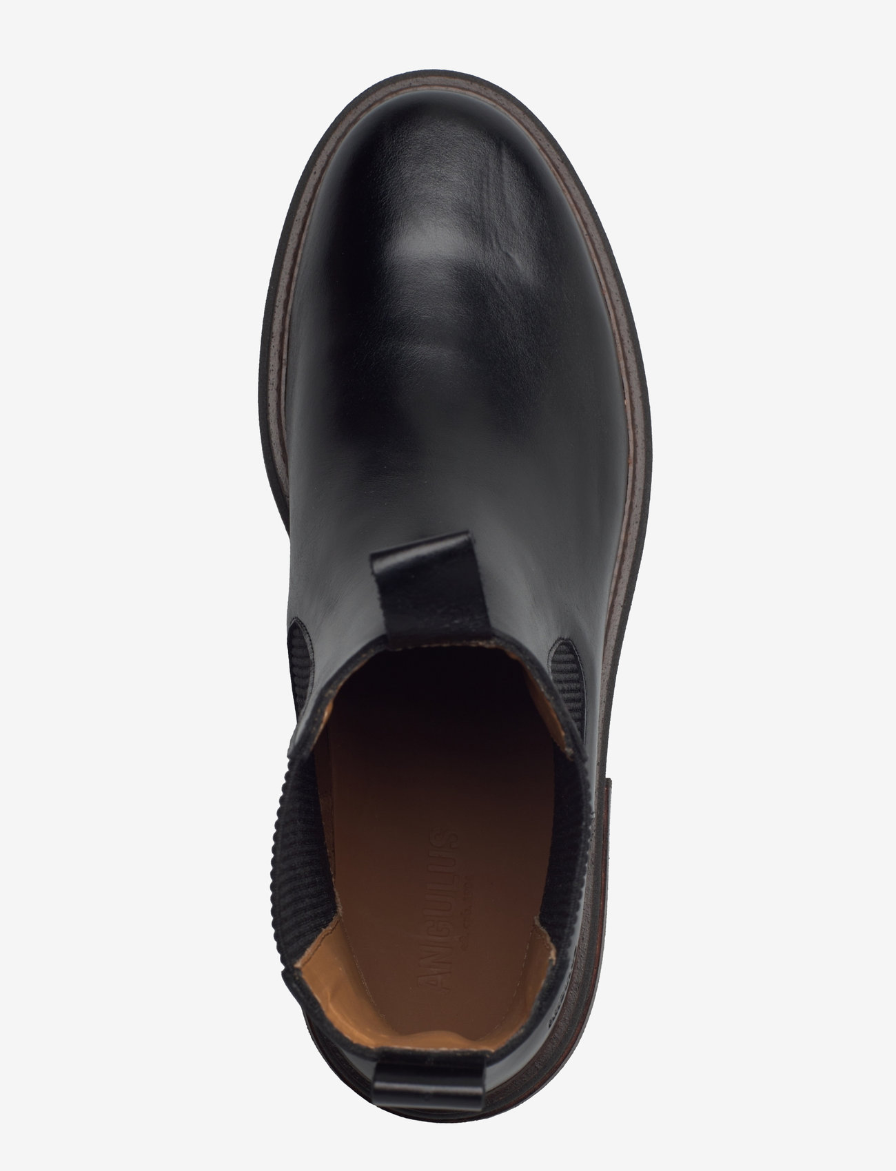 ANGULUS - Booties - flat - with elastic - flache stiefeletten - 1835/019 black /black - 3