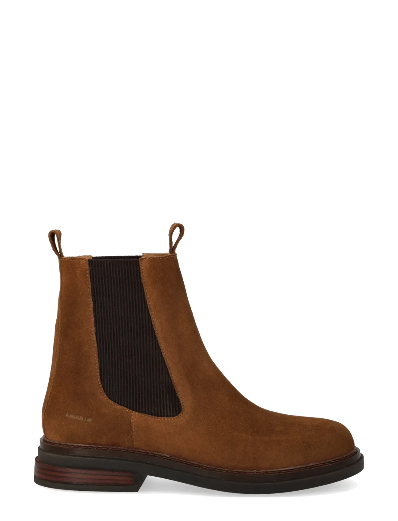 ANGULUS - Booties - flat - with elastic - flade ankelstøvler - 3451/046 camel/dark brown elas - 1