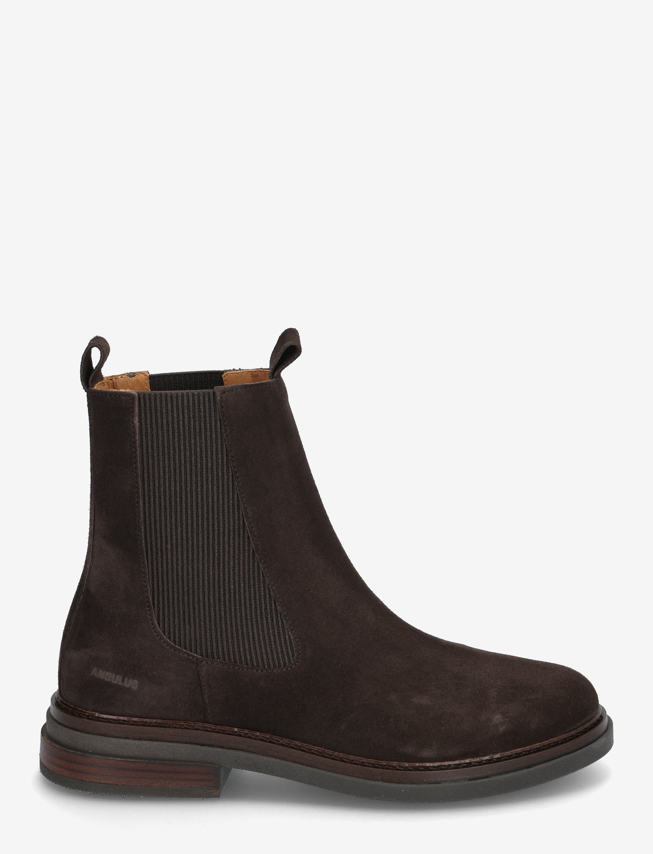 ANGULUS - Booties - flat - with elastic - flade ankelstøvler - 2193/046 brown/brown - 1