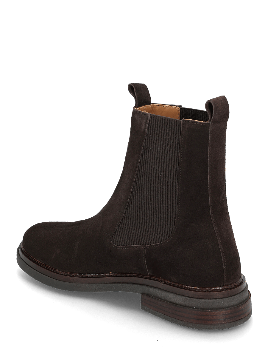 ANGULUS - Booties - flat - with elastic - flatbotna ökklastígvél - 2193/046 brown/brown - 2