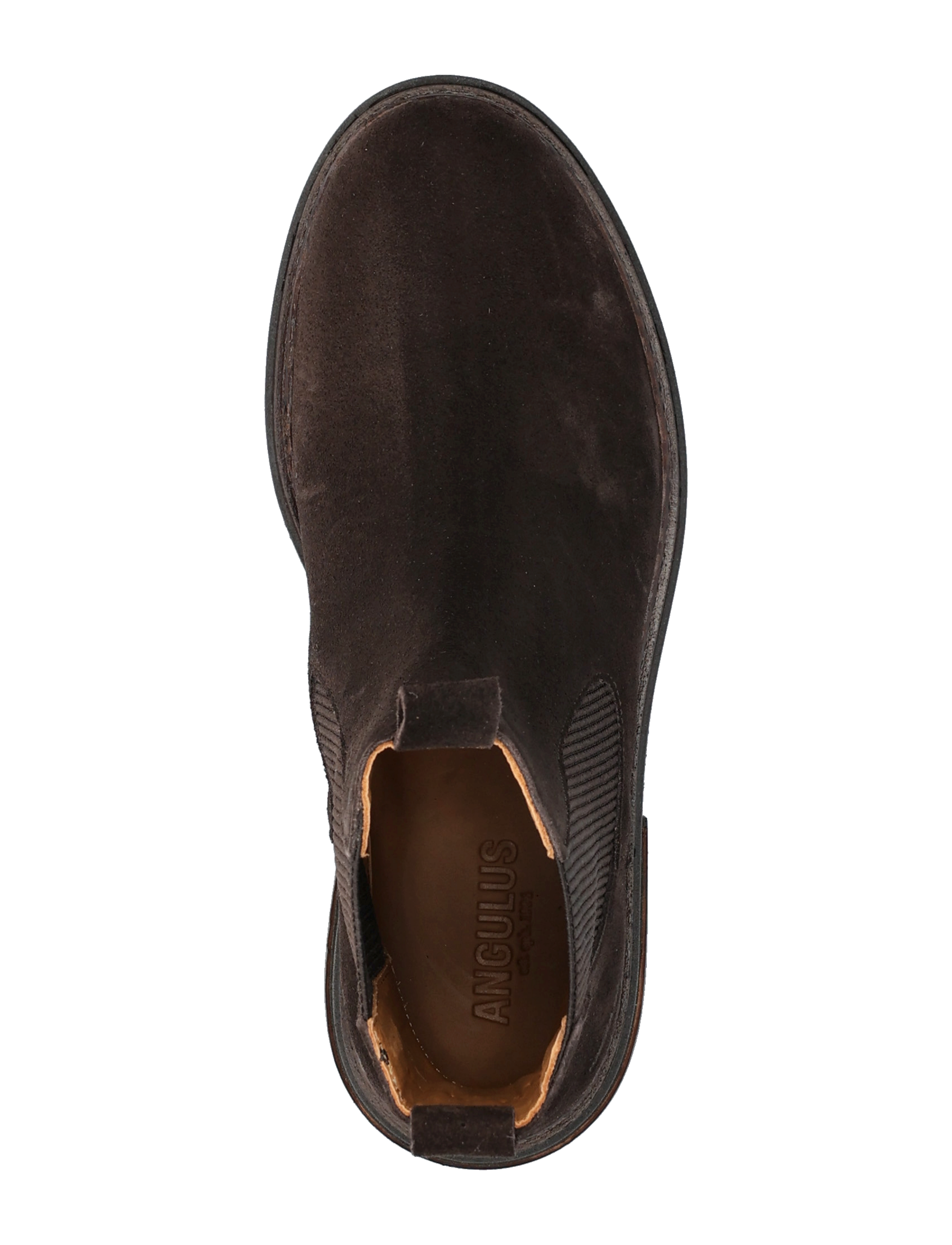 ANGULUS - Booties - flat - with elastic - flatbotna ökklastígvél - 2193/046 brown/brown - 3