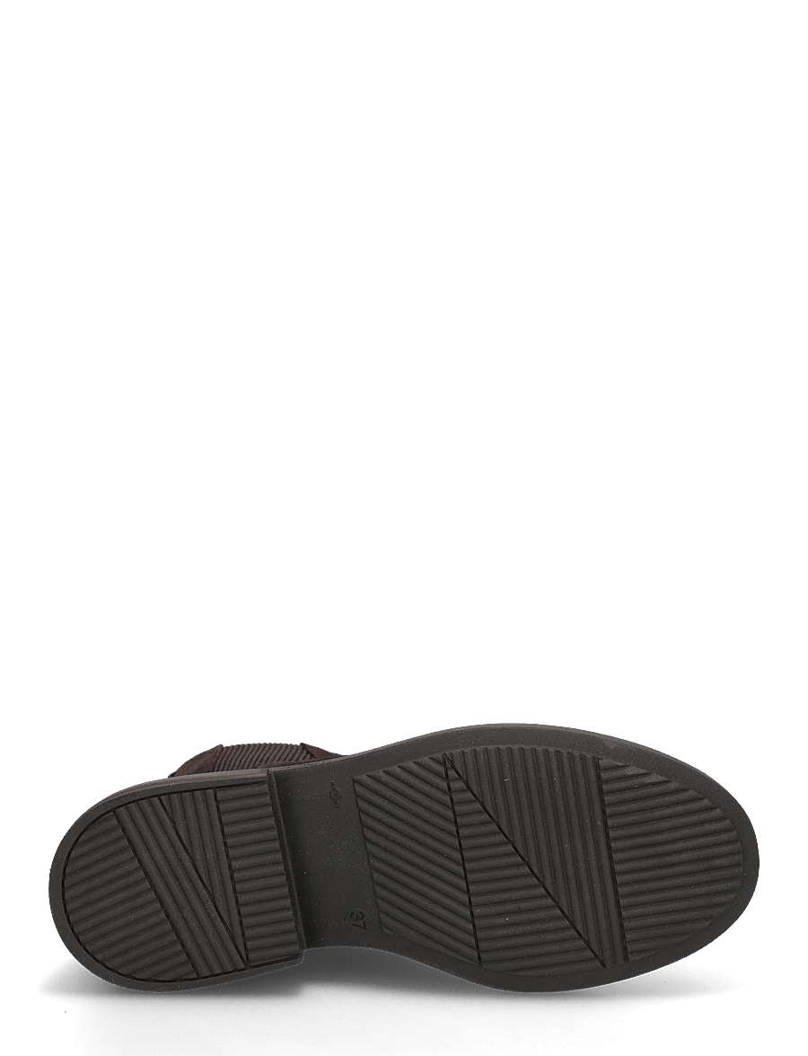 ANGULUS - Booties - flat - with elastic - flatbotna ökklastígvél - 2193/046 brown/brown - 4