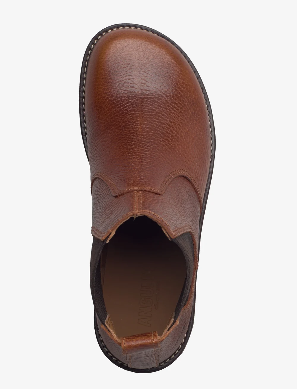 ANGULUS - Booties - flat - with elastic - flade ankelstøvler - 2509/002 medium brown - 3