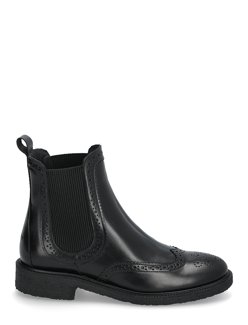 ANGULUS - Booties - flat - with elastic - chelsea støvler - 1835/019 black /black - 1