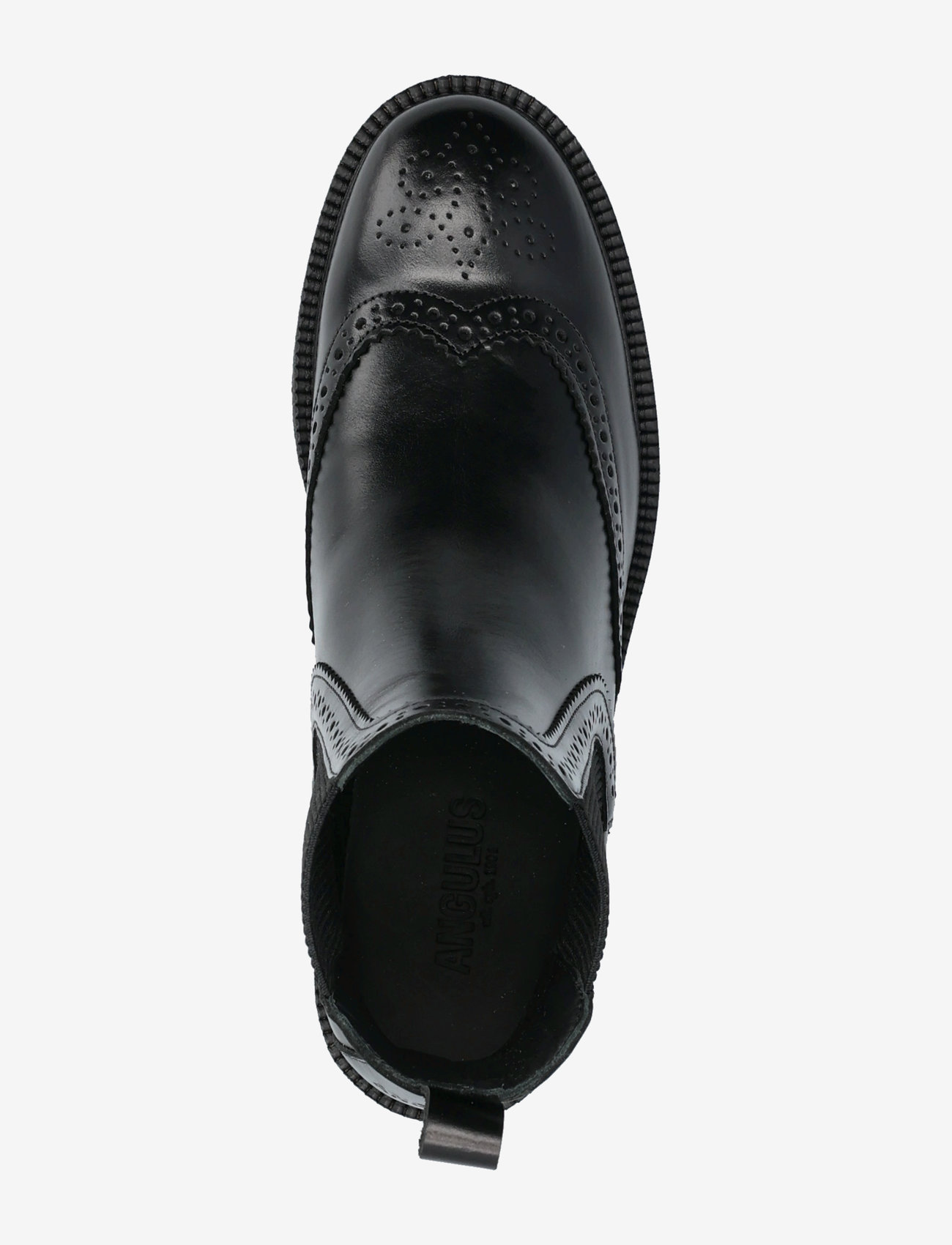 ANGULUS - Booties - flat - with elastic - stiefel - 1835/019 black /black - 3