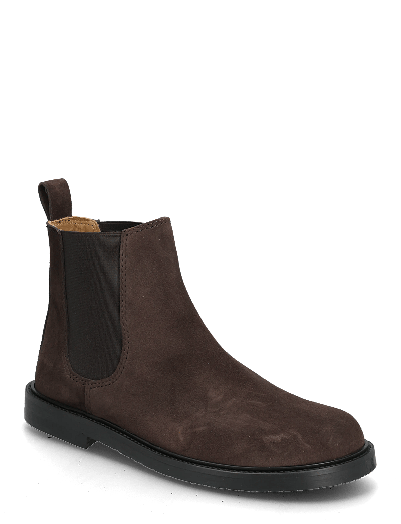 ANGULUS - Booties - flat - with elastic - flade ankelstøvler - 2193/002 brown/brown - 0
