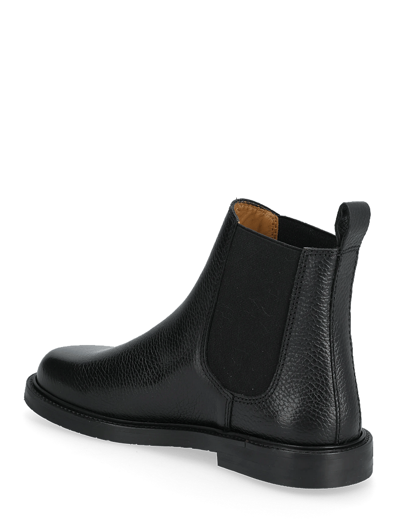 ANGULUS - Booties - flat - with elastic - flade ankelstøvler - 2504/001 black/black - 2