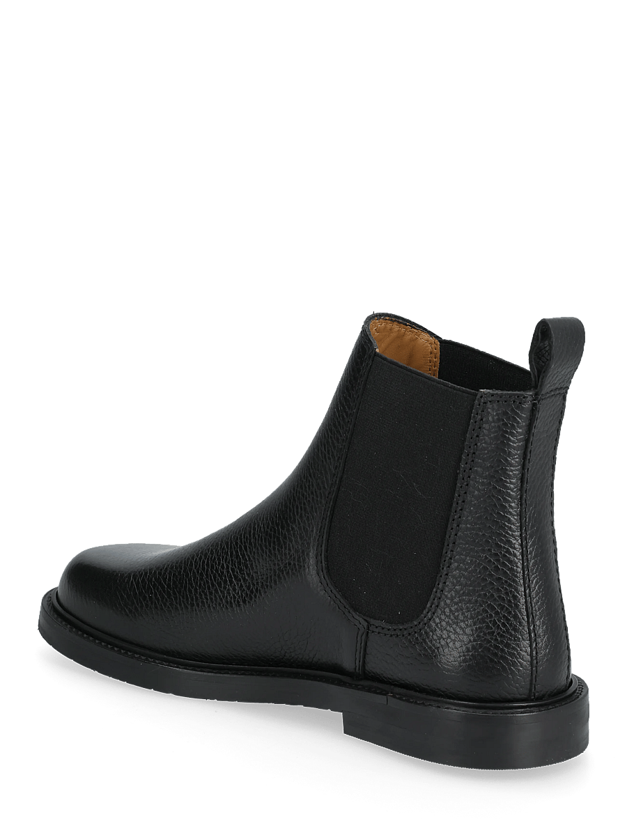 ANGULUS - Booties - flat - with elastic - flat ankle boots - 2504/001 black/black - 2