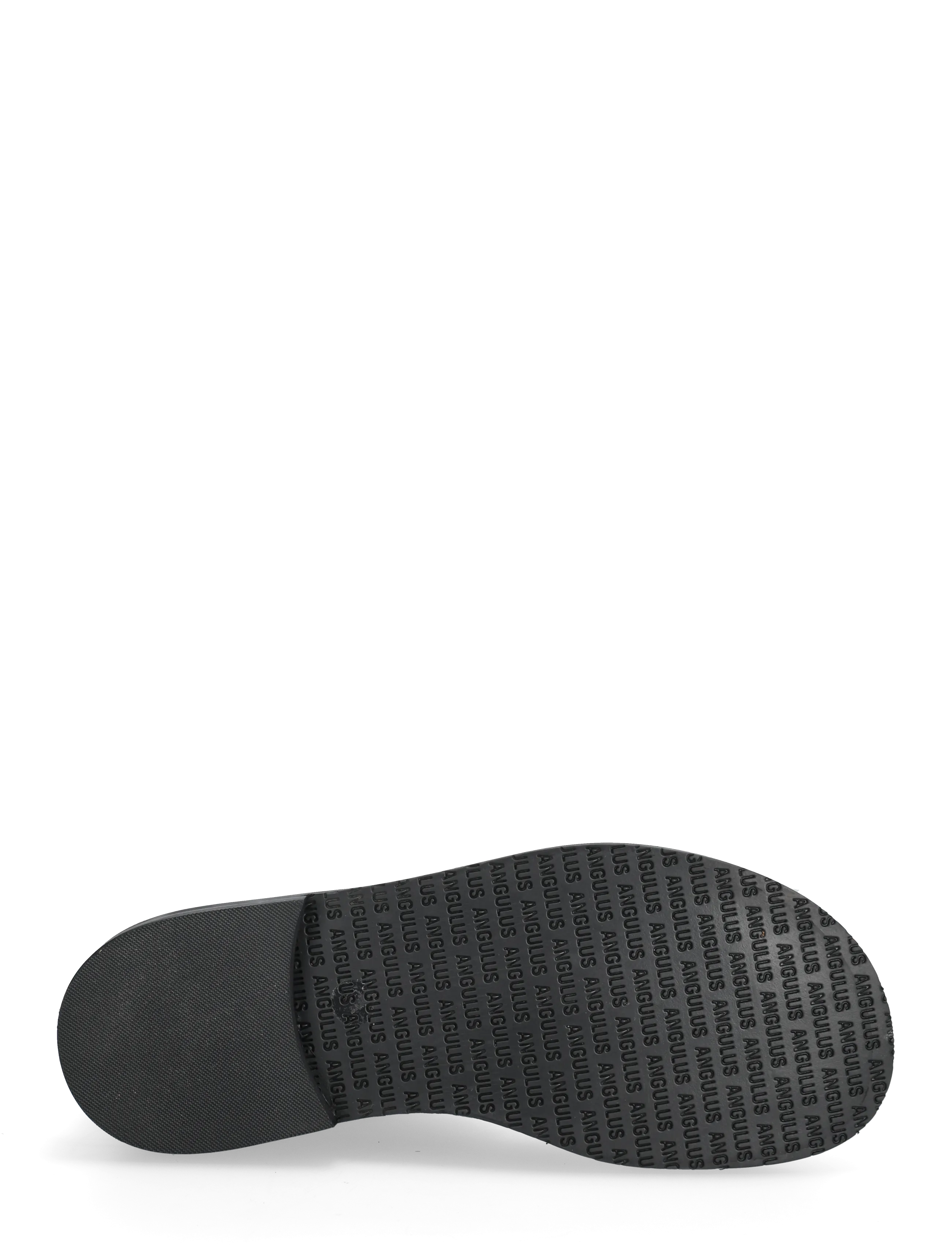 ANGULUS - Booties - flat - with elastic - flat ankle boots - 2504/001 black/black - 4