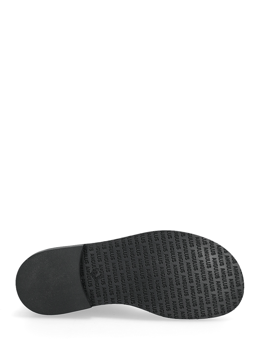 ANGULUS - Booties - flat - with elastic - flat ankle boots - 2504/001 black/black - 4