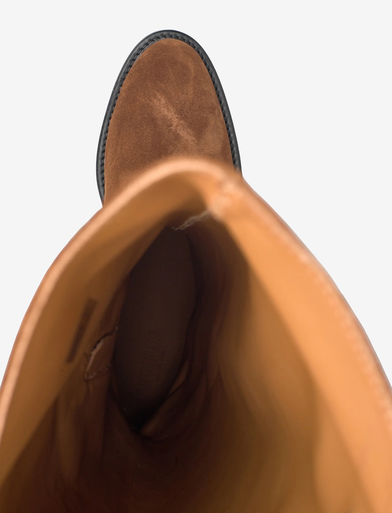 ANGULUS - Booties - Block heel - with elas - naised - 3451 camel - 3