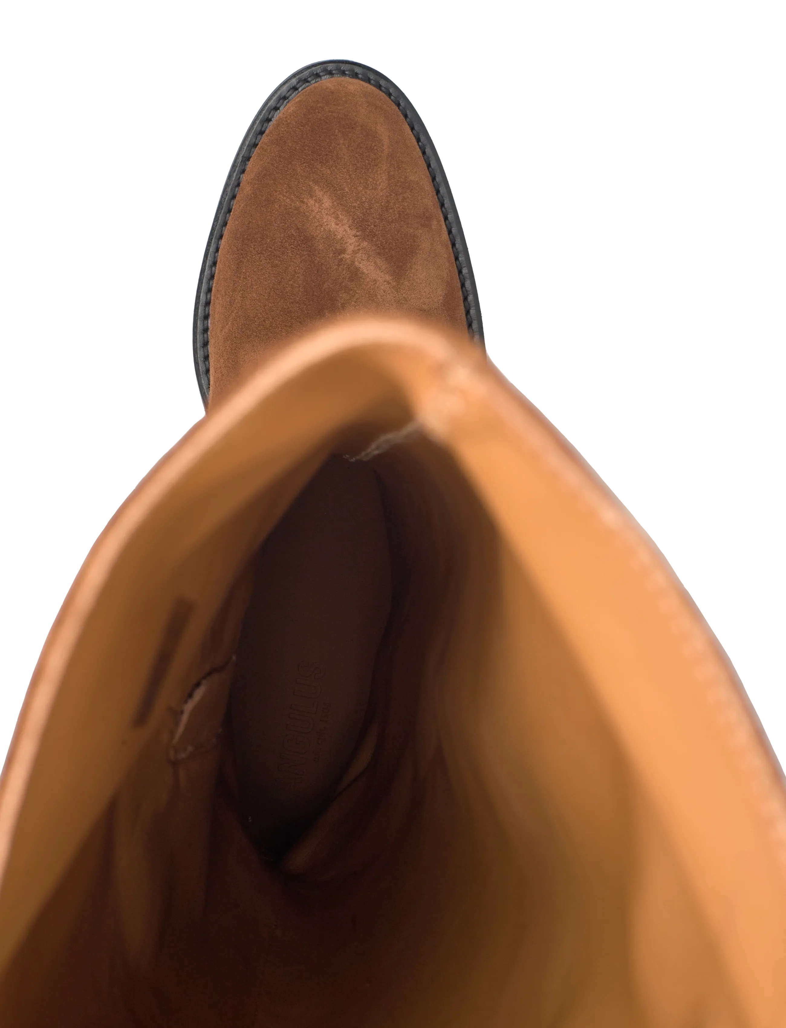 ANGULUS - Booties - Block heel - with elas - schuhe - 3451 camel - 4