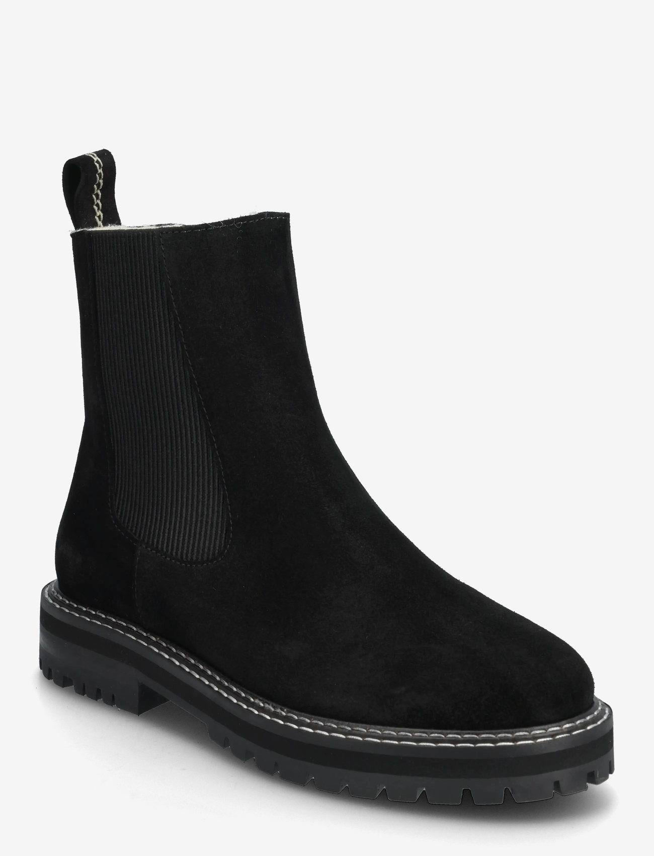 ANGULUS - Boots - flat - flade ankelstøvler - 1163/019 black/black - 0
