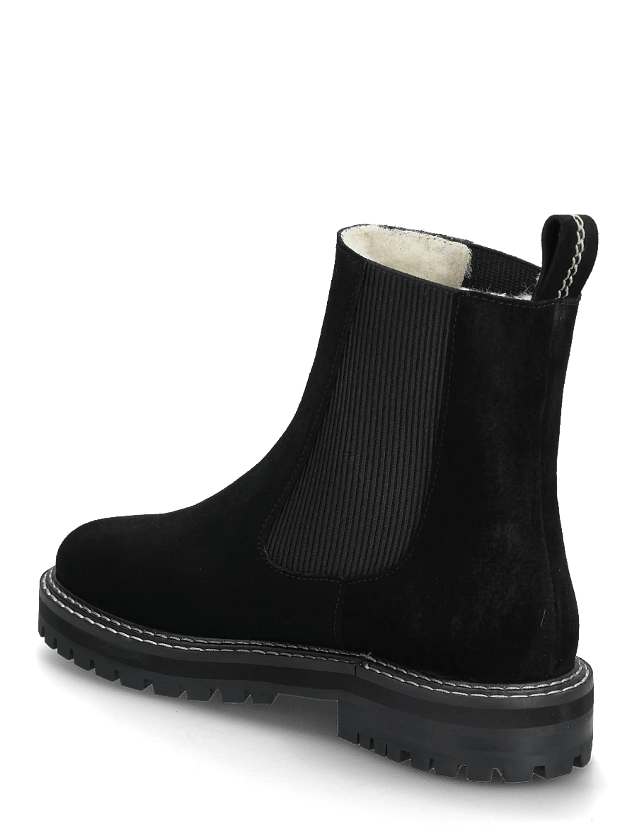 ANGULUS - Boots - flat - madalad poolsaapad - 1163/019 black/black - 2