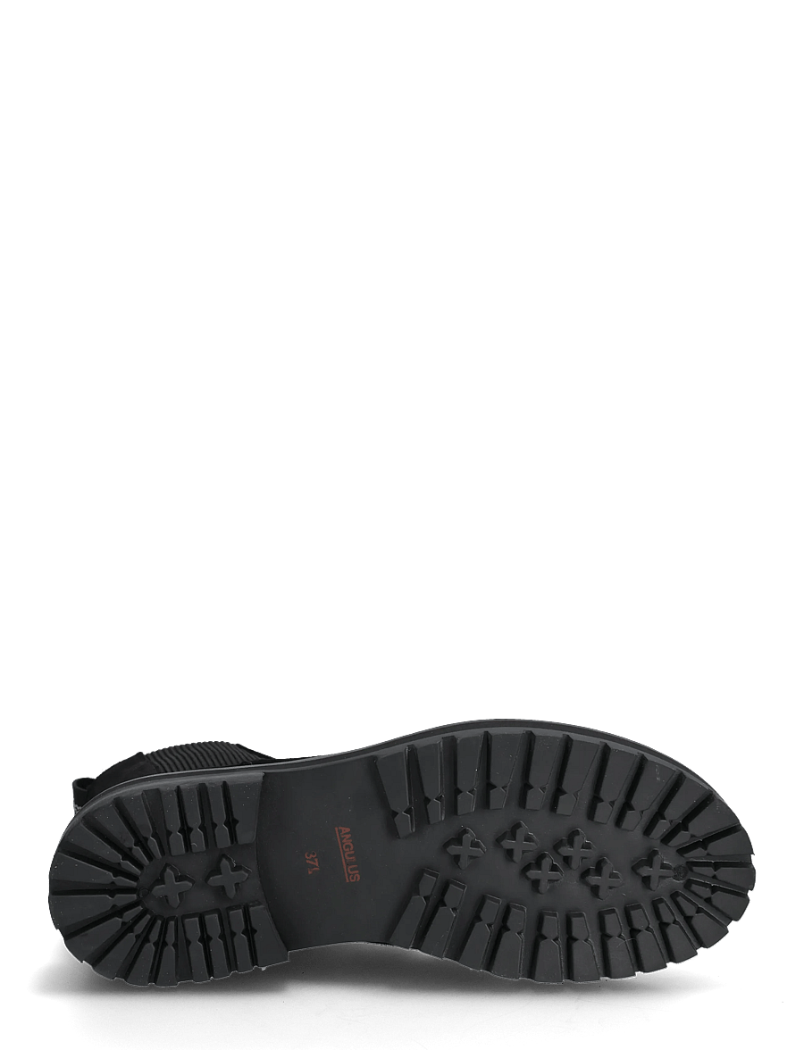 ANGULUS - Boots - flat - madalad poolsaapad - 1163/019 black/black - 4