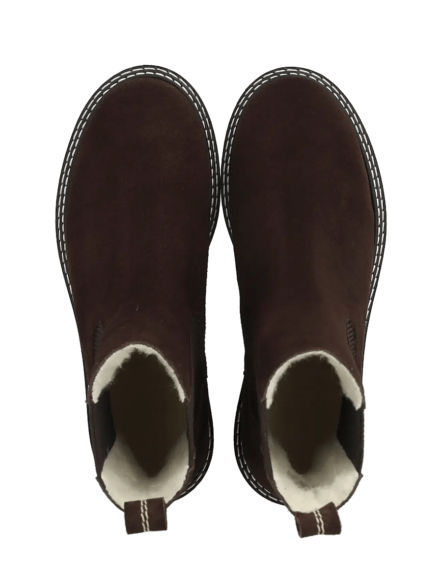 ANGULUS - Boots - flat - flat ankle boots - 2193/046 brown/brown - 3