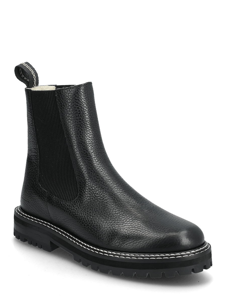 ANGULUS - Boots - flat - flache stiefeletten - 2504/019 black/black - 0