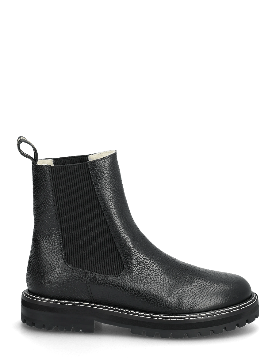 ANGULUS - Boots - flat - flache stiefeletten - 2504/019 black/black - 1