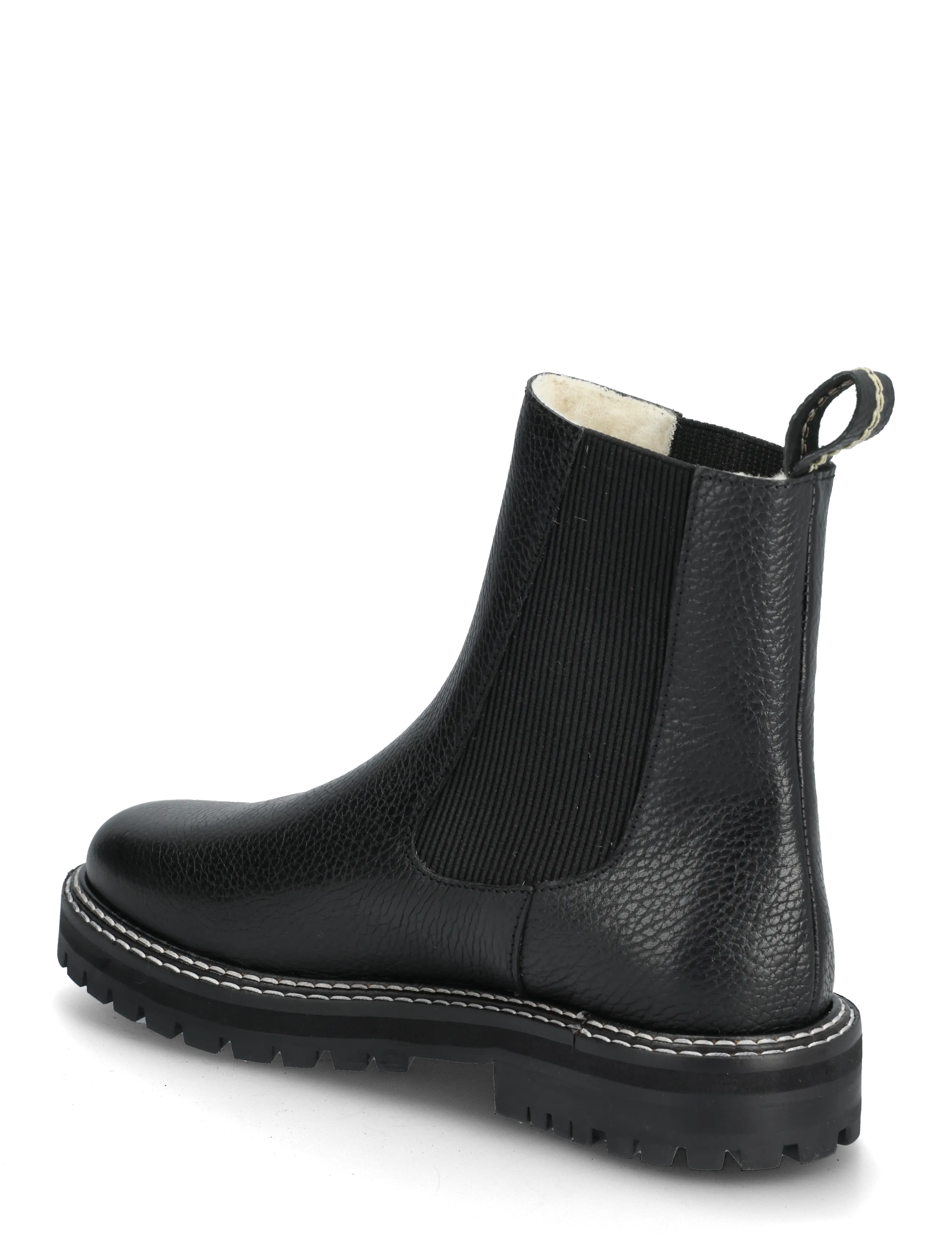 ANGULUS - Boots - flat - lygiapadžiai aulinukai iki kulkšnių - 2504/019 black/black - 2
