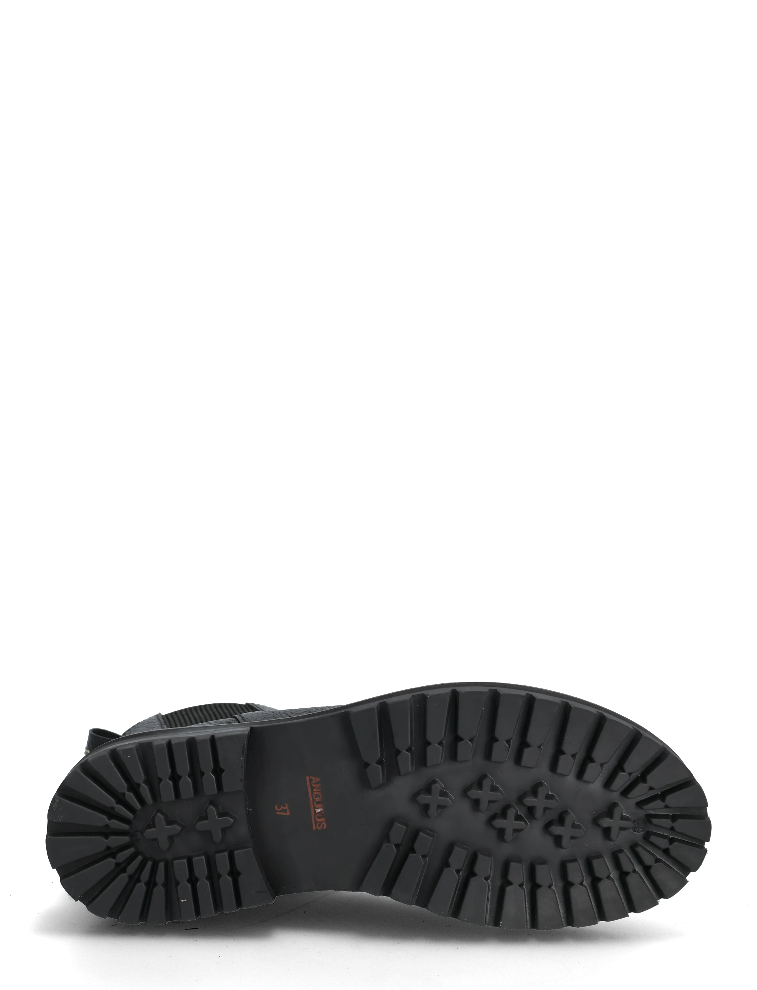 ANGULUS - Boots - flat - lygiapadžiai aulinukai iki kulkšnių - 2504/019 black/black - 4