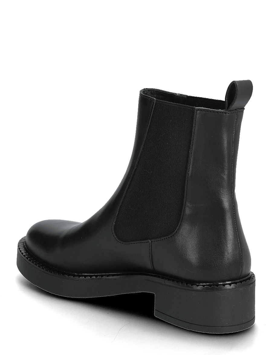 ANGULUS - Booties - flat - with elastic - lygiapadžiai aulinukai iki kulkšnių - 1604/001 black/black - 3