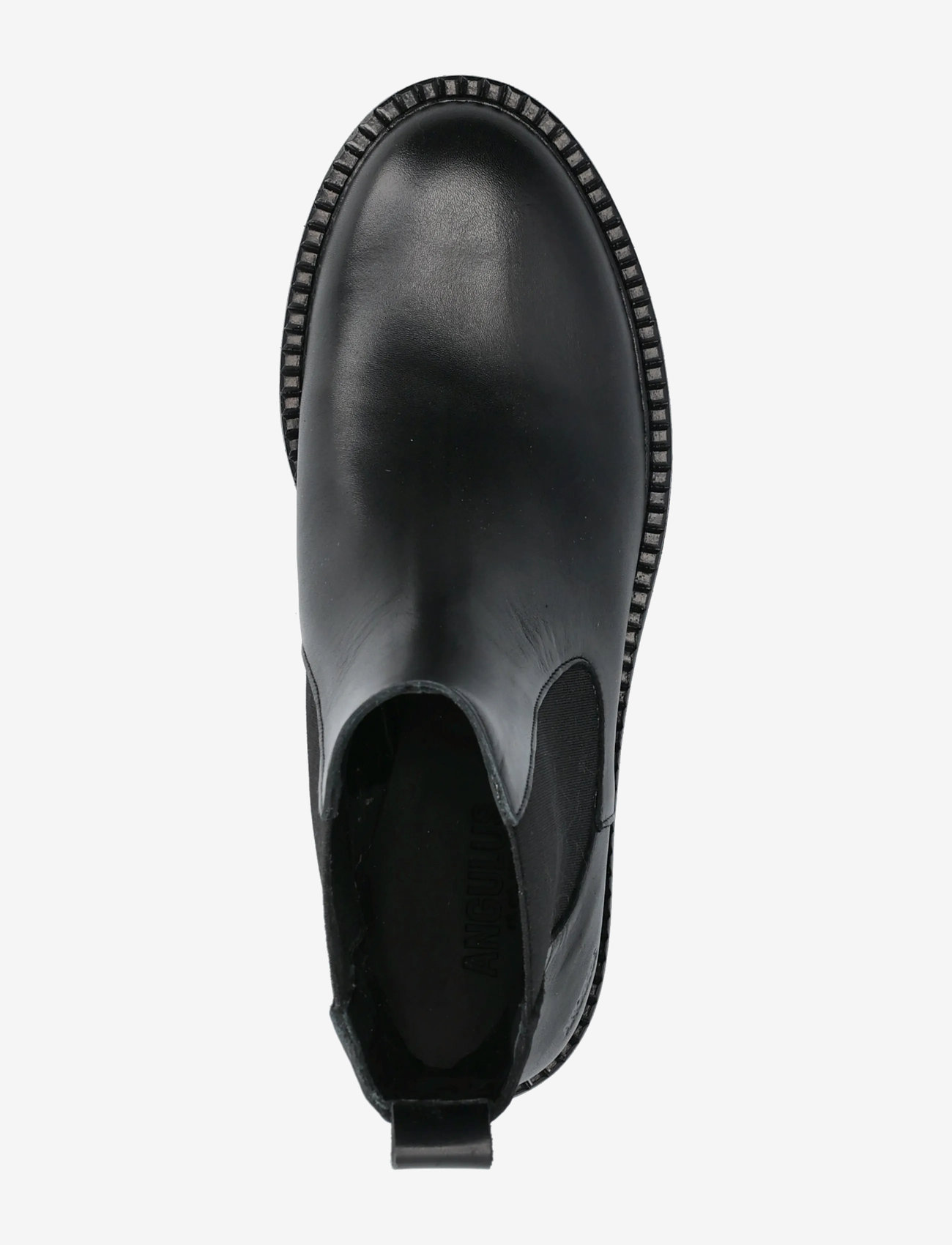 ANGULUS - Booties - flat - with elastic - flache stiefeletten - 1604/001 black/black - 3