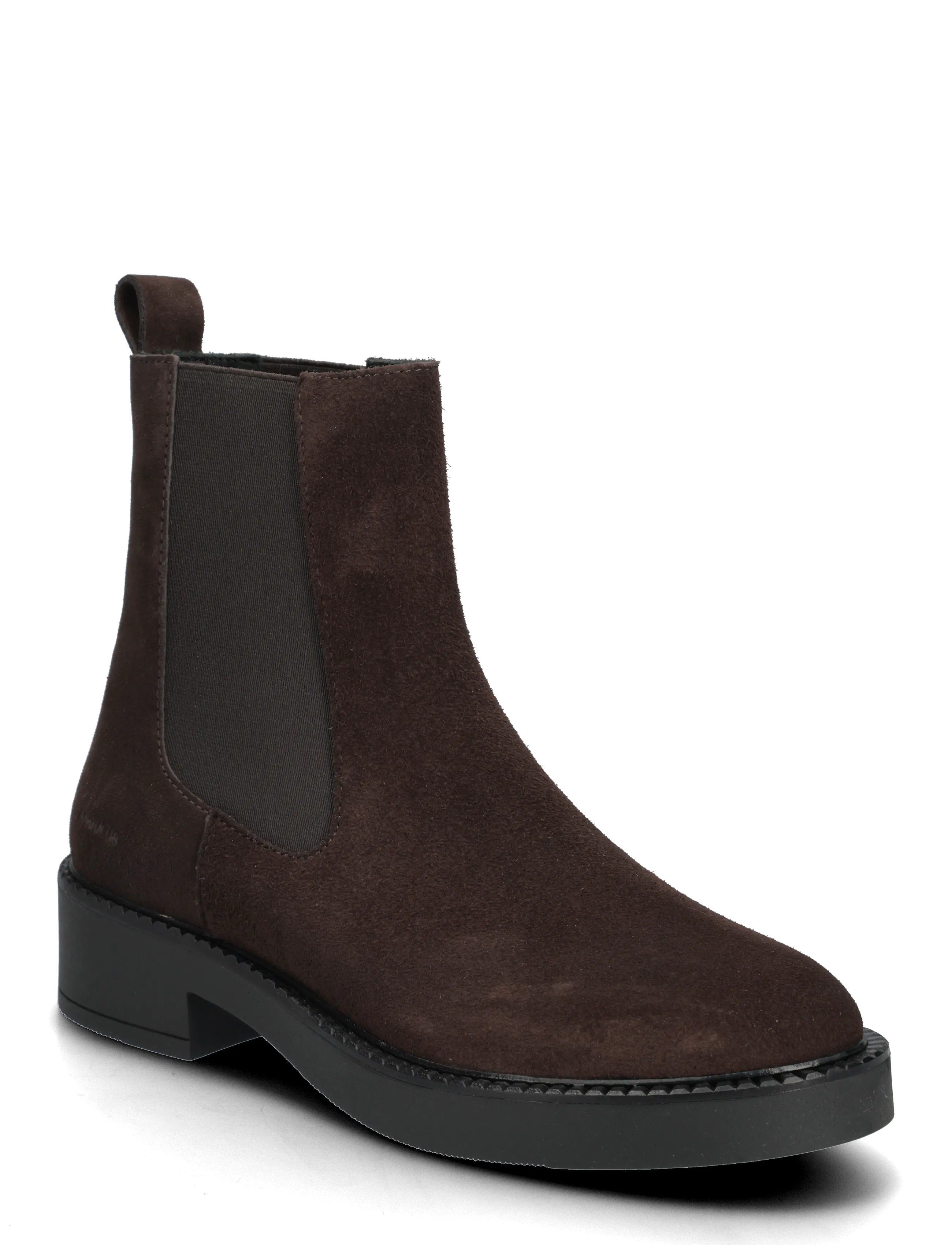 ANGULUS Booties - Flat - With Elastic, 35, Brown, Ankelstøvler > Ankelstøvler Med Flad Hæl, Dame