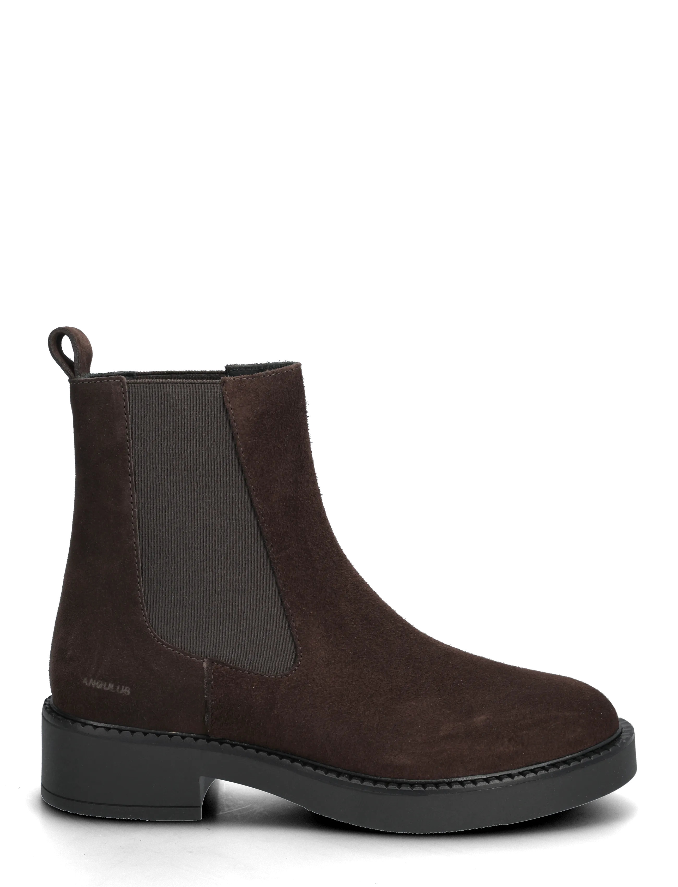ANGULUS - Booties - flat - with elastic - platta ankelboots - 2193/002 brown/brown - 1