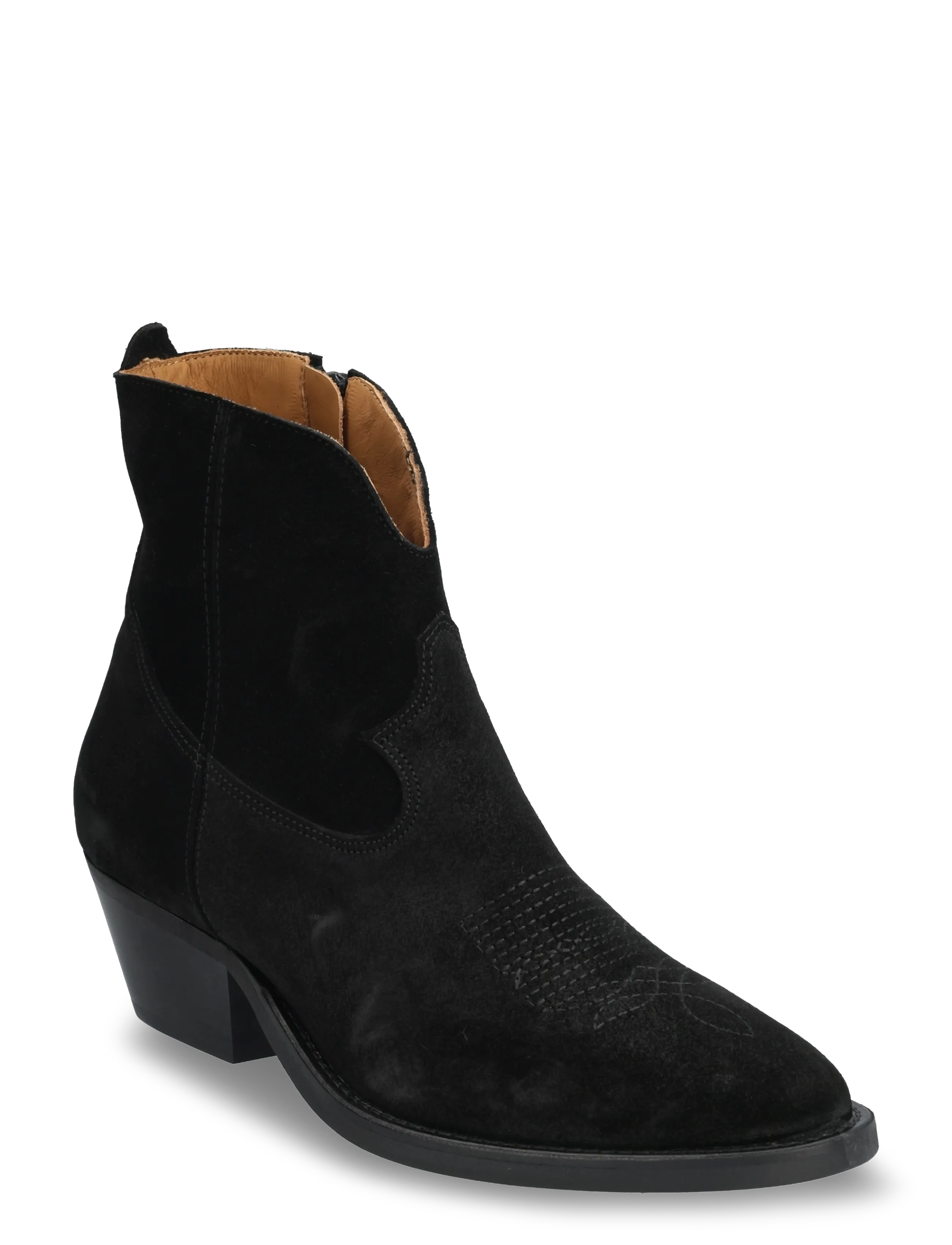 ANGULUS Booties - Wedgel - With Zip Schwarz - 39.5 - Damen