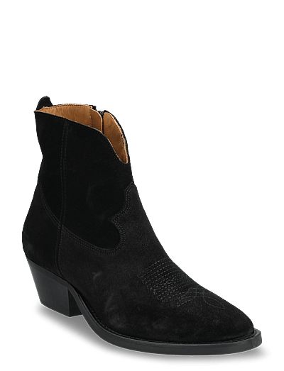 Booties - Wedgel - With Zip - AnkelstøVler Med HæL