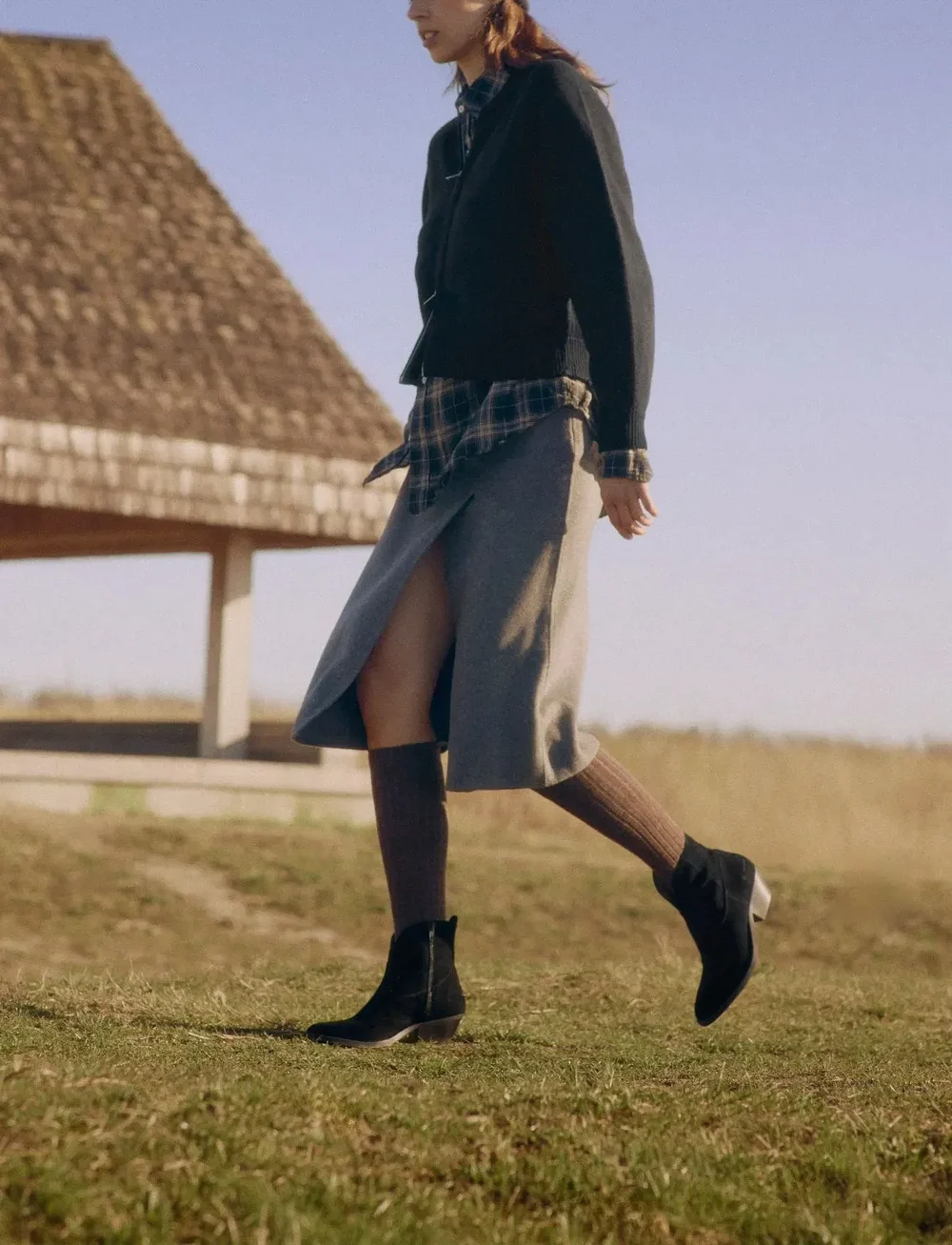 ANGULUS - Booties - Wedgel - with zip - korolliset nilkkurit - 1163 black - 0