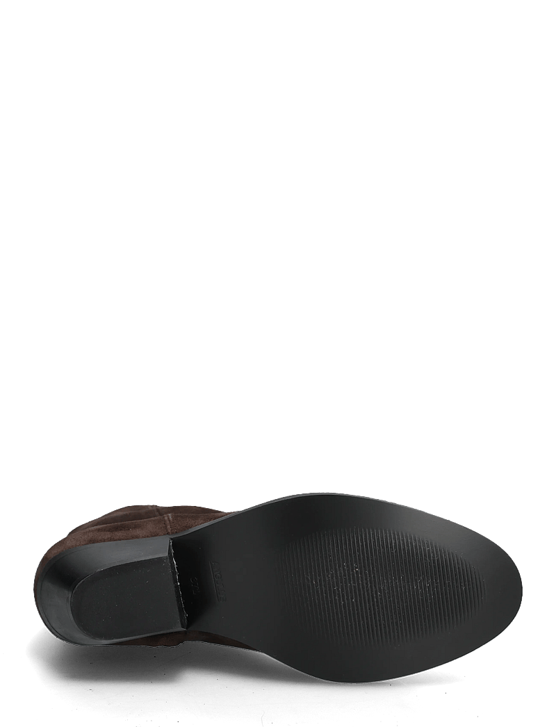 ANGULUS - Booties - Wedgel - with zip - stiefeletten mit absatz - 2193 dark brown - 4