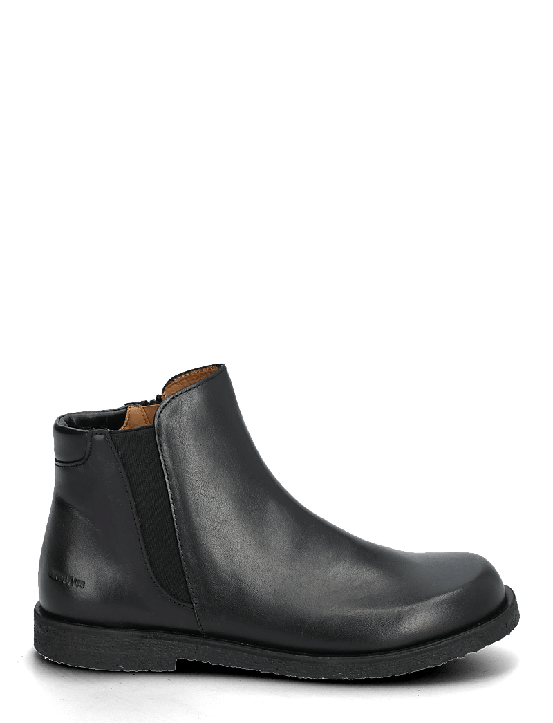 ANGULUS - Booties - flat - with elastic - flache stiefeletten - 1604/001 black/black - 1