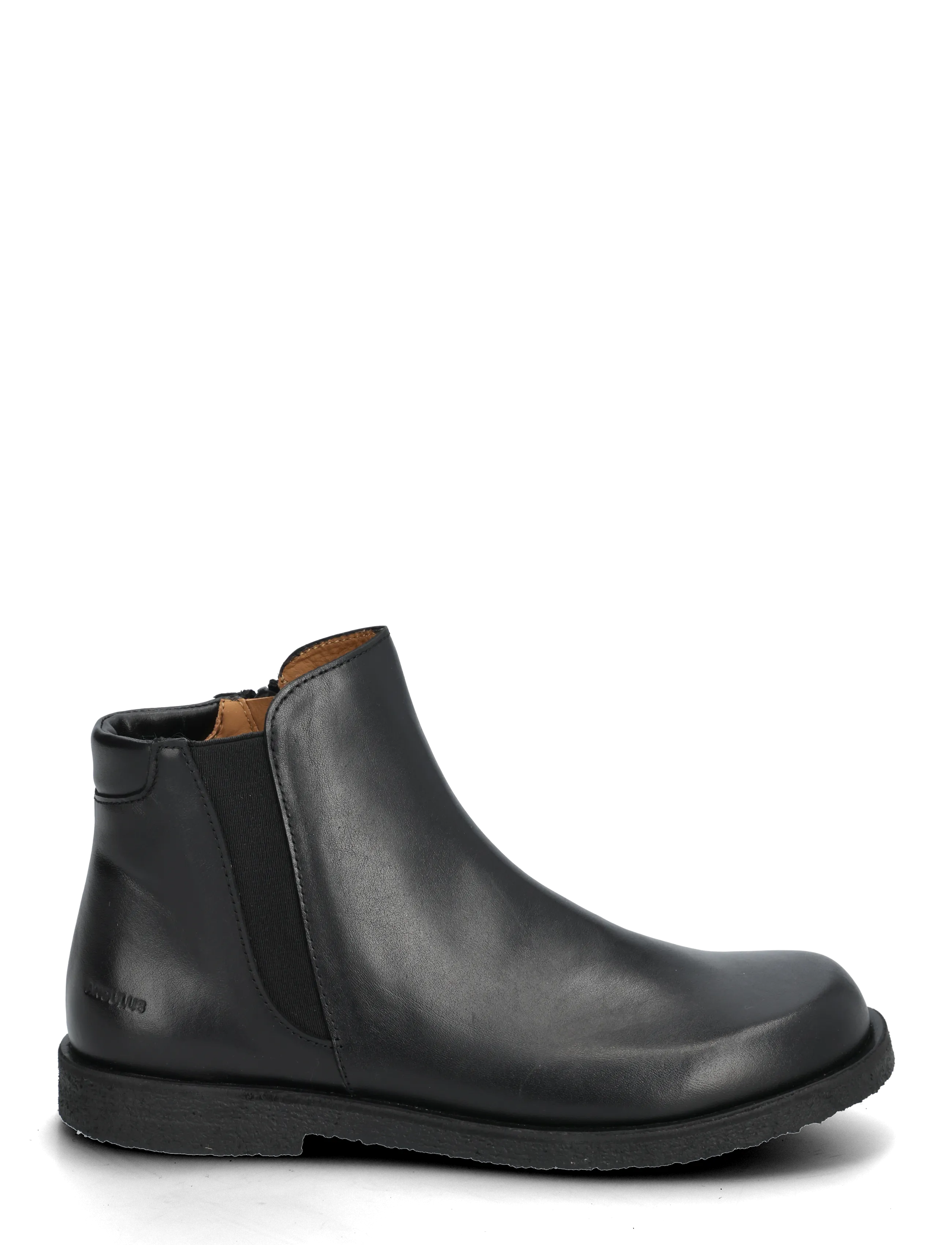 ANGULUS - Booties - flat - with elastic - 1604/001 black/black - 1