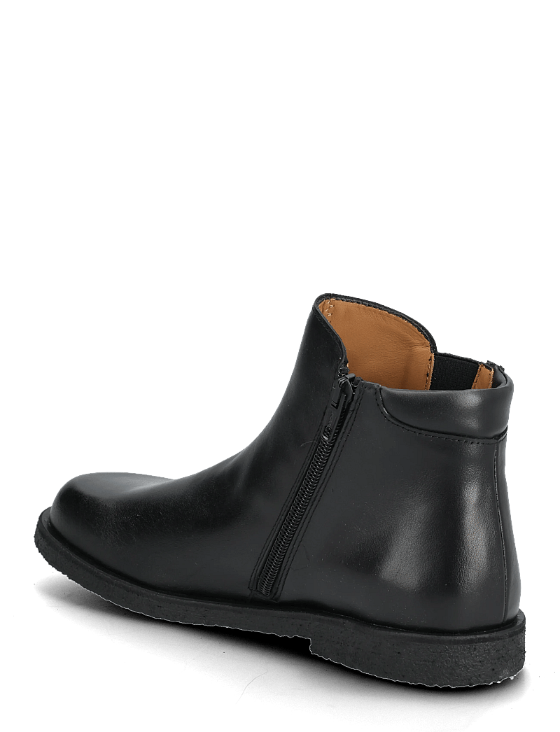 ANGULUS - Booties - flat - with elastic - flache stiefeletten - 1604/001 black/black - 2