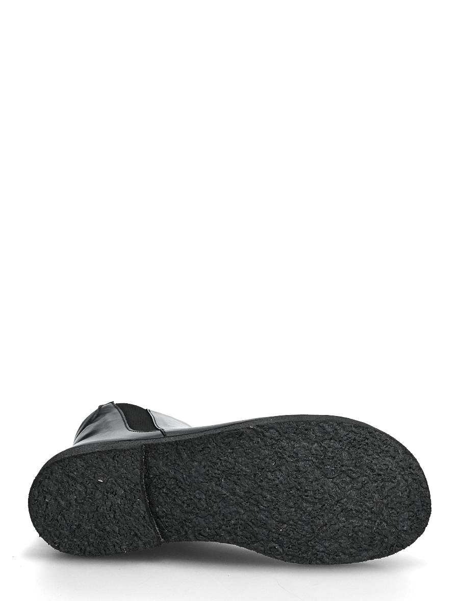 ANGULUS - Booties - flat - with elastic - flache stiefeletten - 1604/001 black/black - 4