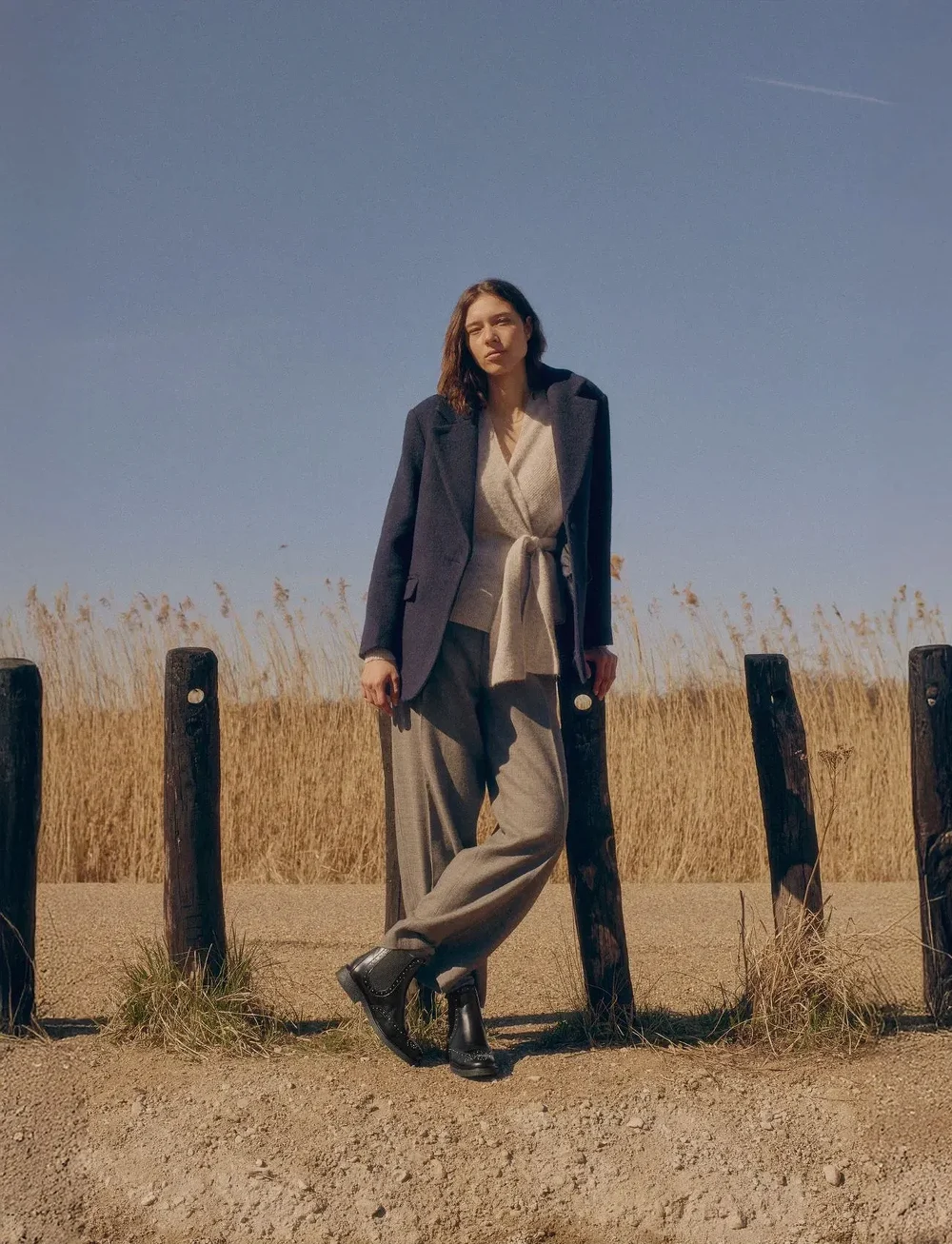 ANGULUS - Booties - flat - with elastic - flade ankelstøvler - 1835/019 black /black - 0