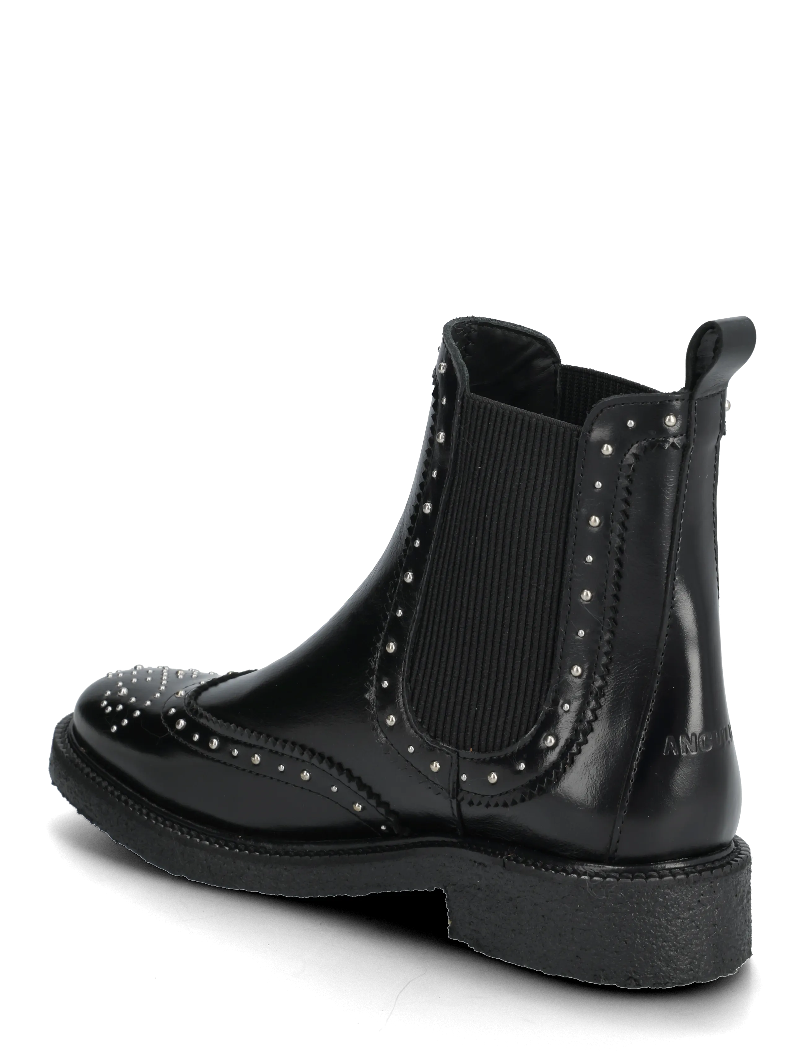 ANGULUS - Booties - flat - with elastic - ankelstøvler - 1835/019 black /black - 3