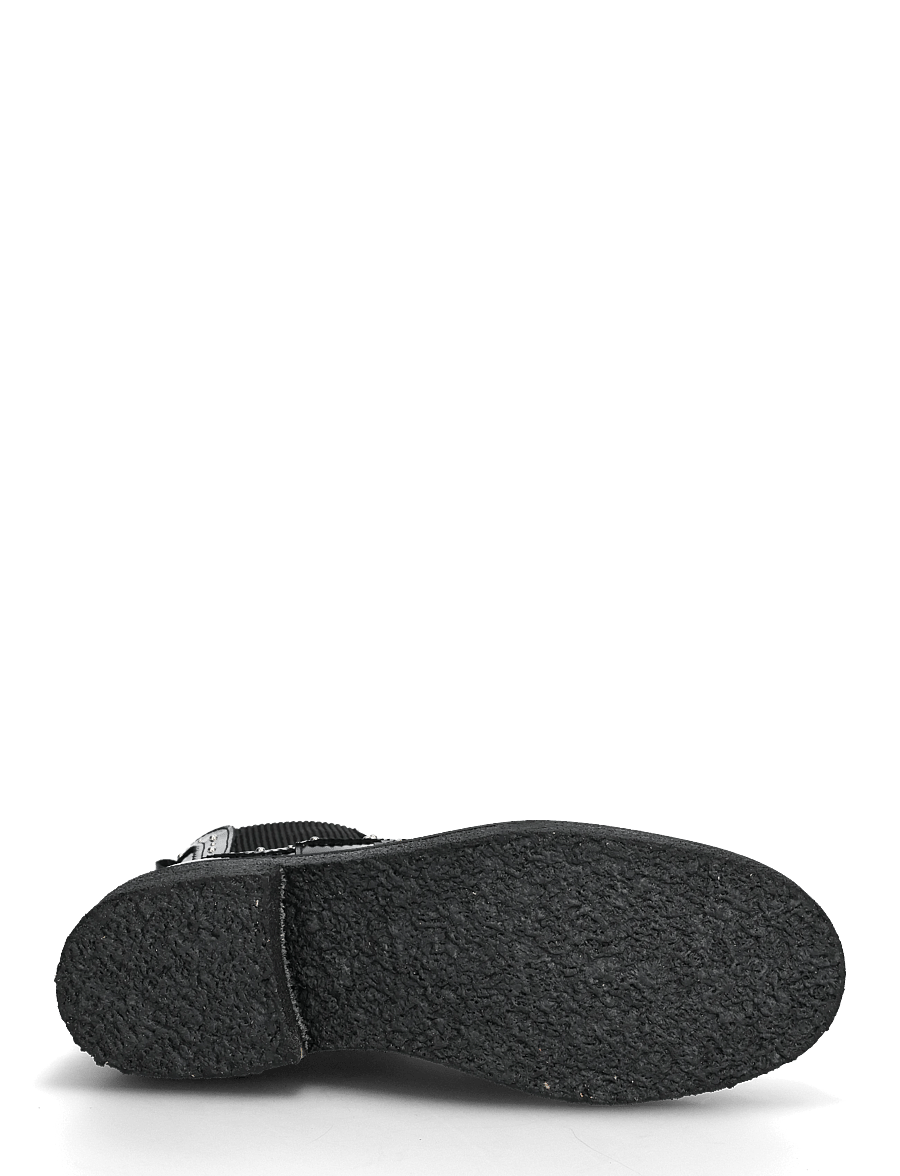 ANGULUS - Booties - flat - with elastic - platta ankelboots - 1835/019 black /black - 5