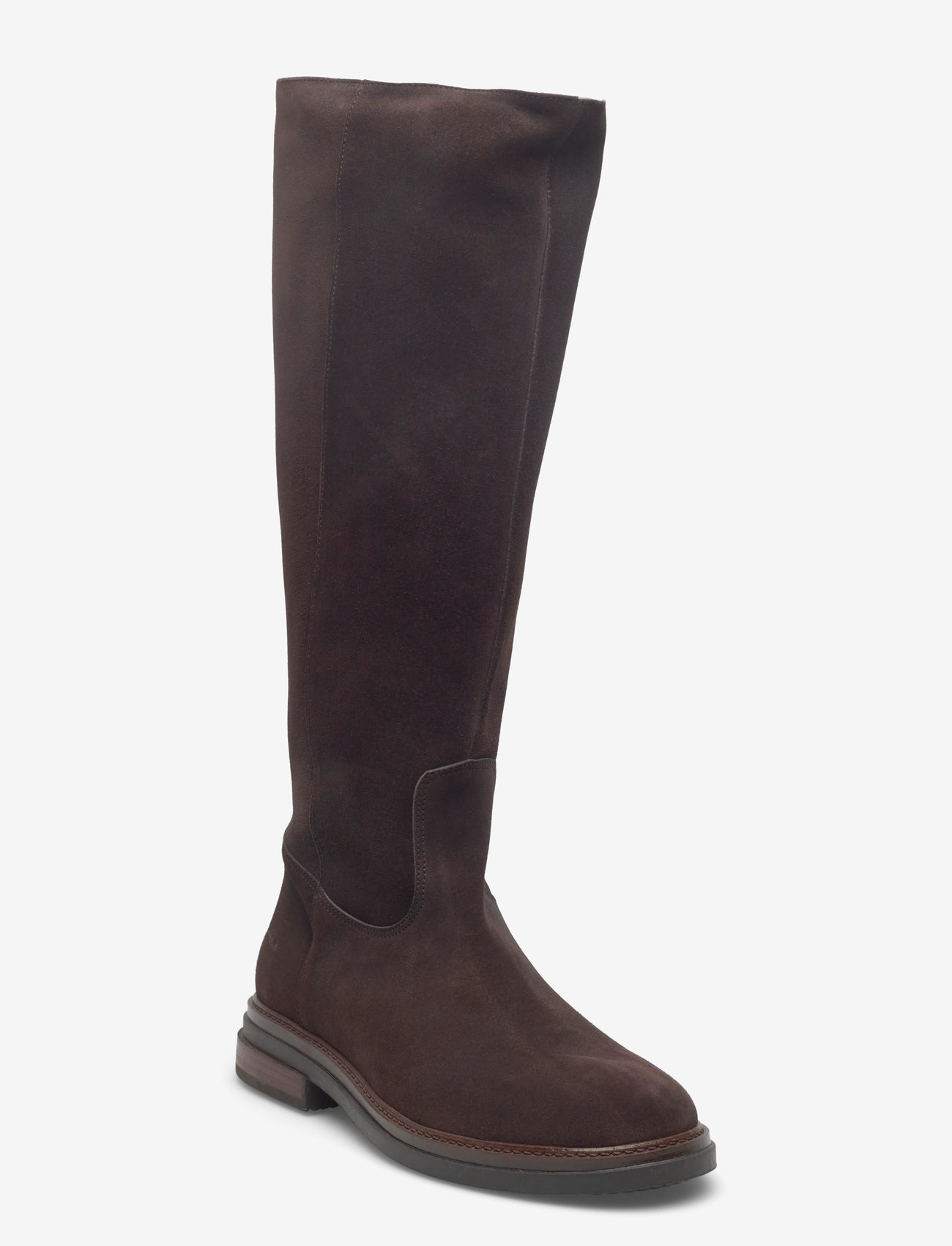 ANGULUS - Booties - flat - with zipper - kvinder - 2193/002 brown/brown - 0