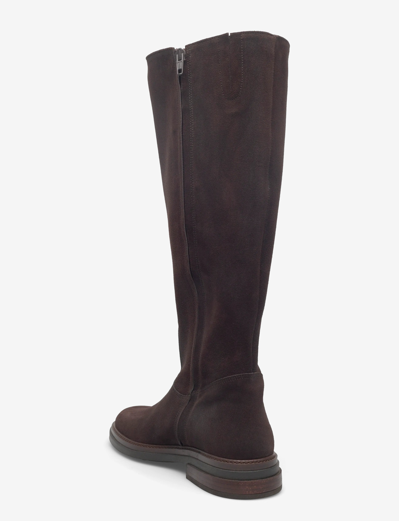 ANGULUS - Booties - flat - with zipper - kvinder - 2193/002 brown/brown - 2