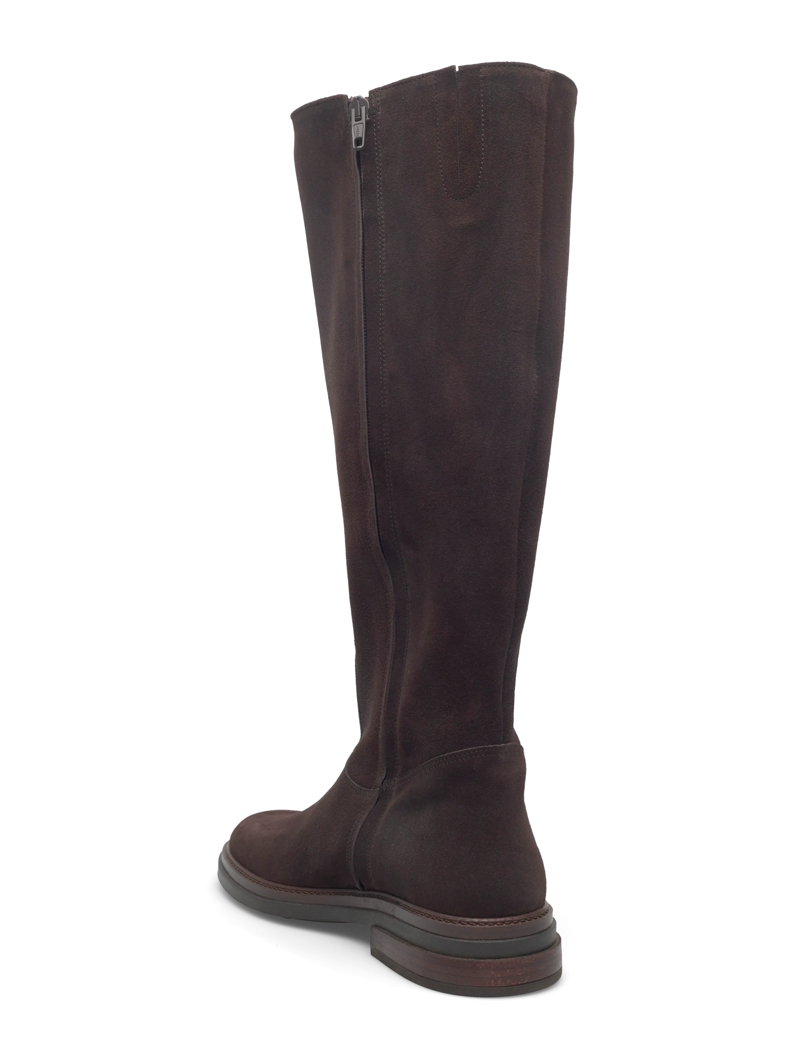 ANGULUS - Booties - flat - with zipper - sko - 2193/002 brown/brown - 2