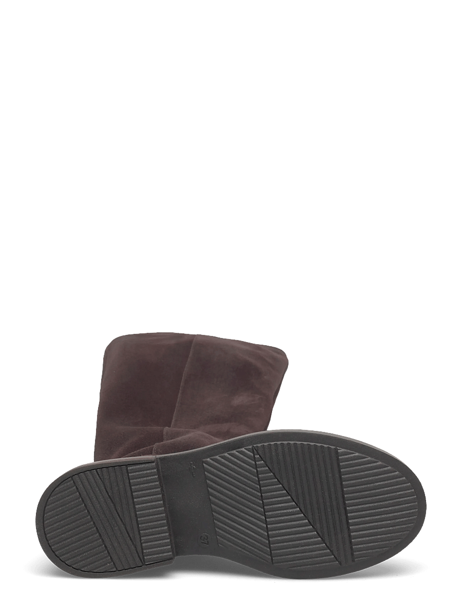 ANGULUS - Booties - flat - with zipper - lange laarzen - 2193/002 brown/brown - 4