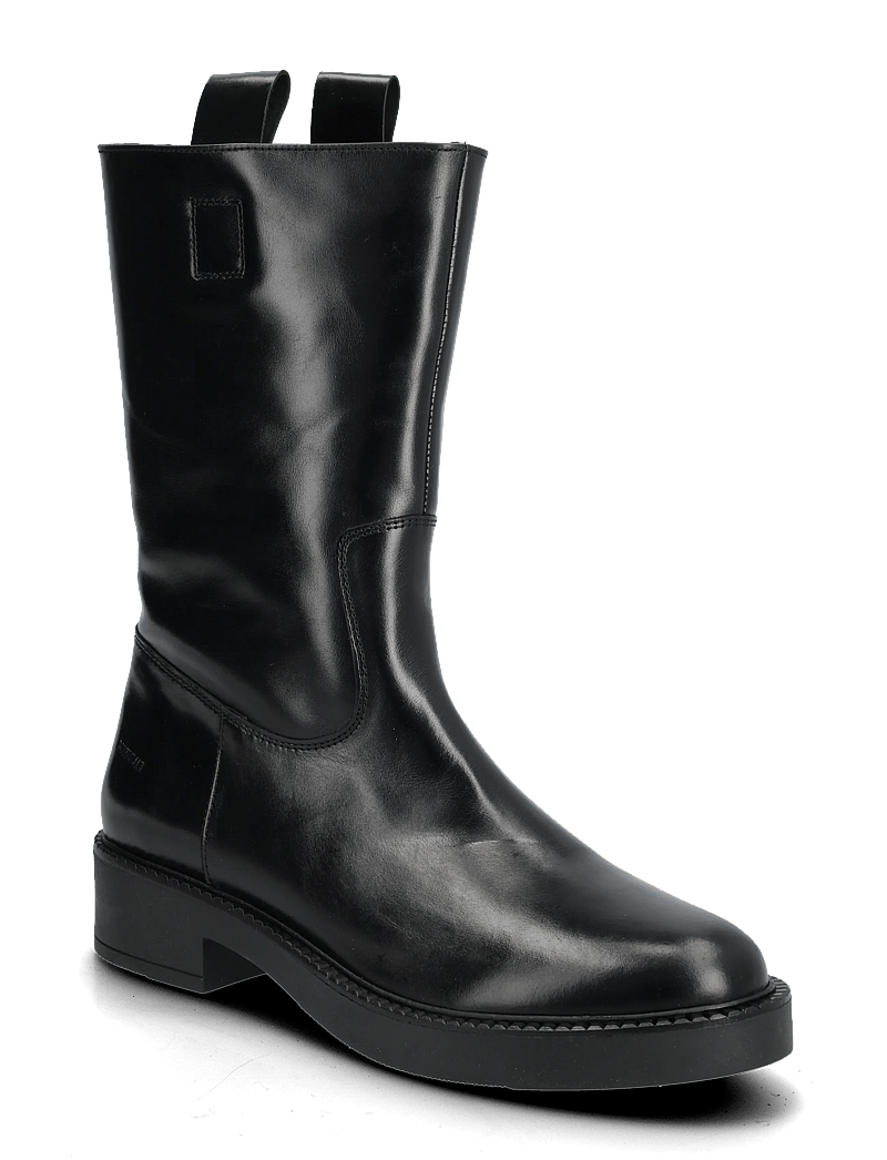 ANGULUS - Boots - flat - medium shaft - platte enkellaarsjes - 1835 black - 0