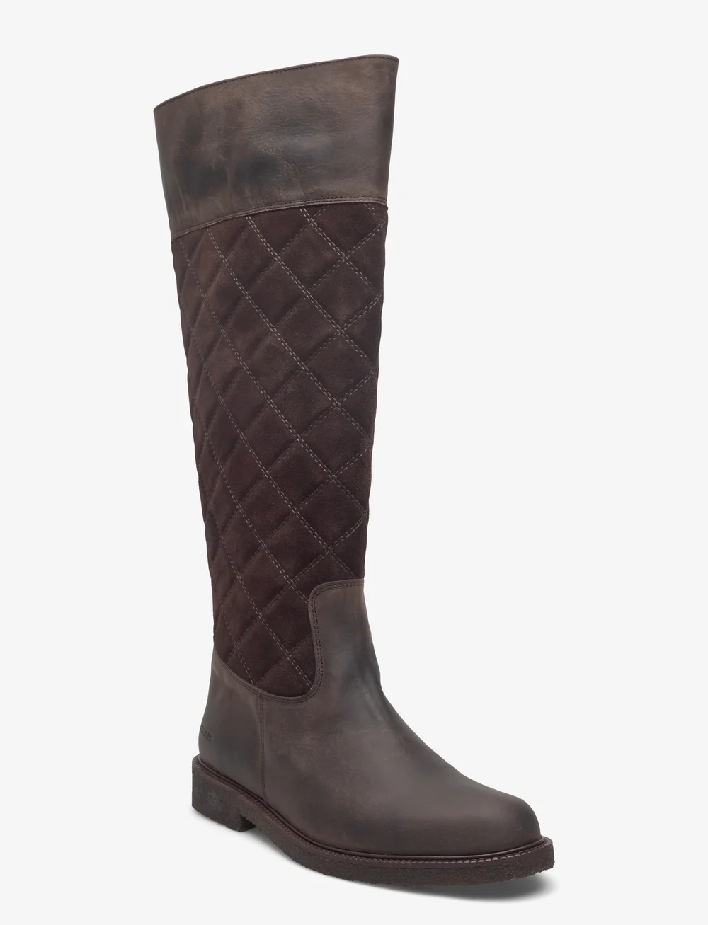 ANGULUS - Booties - flat - langskaftede støvler - 3270/2193 brown/dark brown - 0