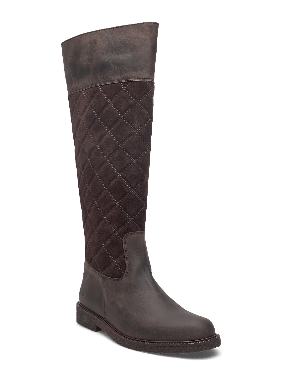 ANGULUS - Booties - flat - há stígvél - 3270/2193 brown/dark brown - 0