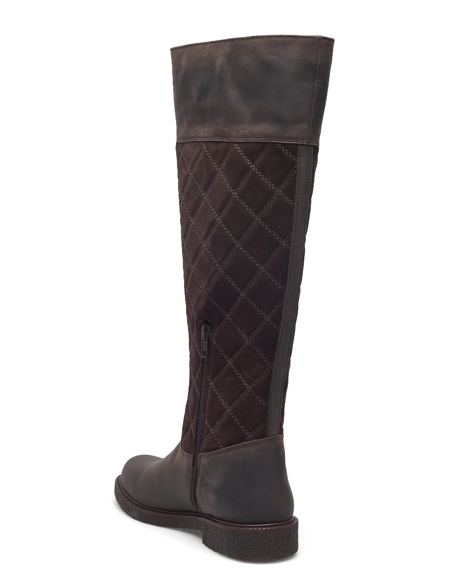 ANGULUS - Booties - flat - há stígvél - 3270/2193 brown/dark brown - 2
