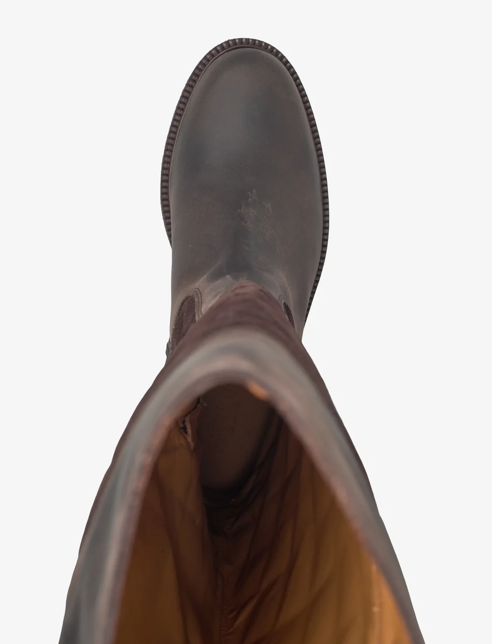 ANGULUS - Booties - flat - langskaftede støvler - 3270/2193 brown/dark brown - 3
