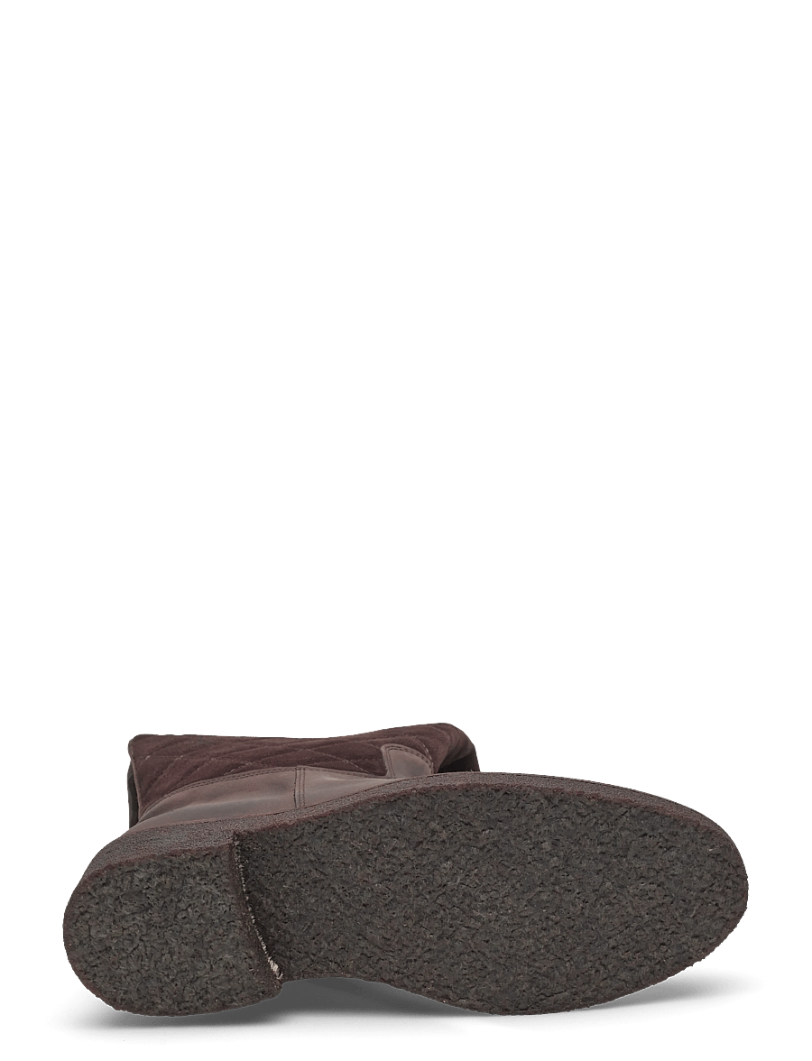 ANGULUS - Booties - flat - há stígvél - 3270/2193 brown/dark brown - 4